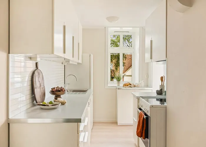 Moderne Med Sjoglott Og Balkong شقة برغن